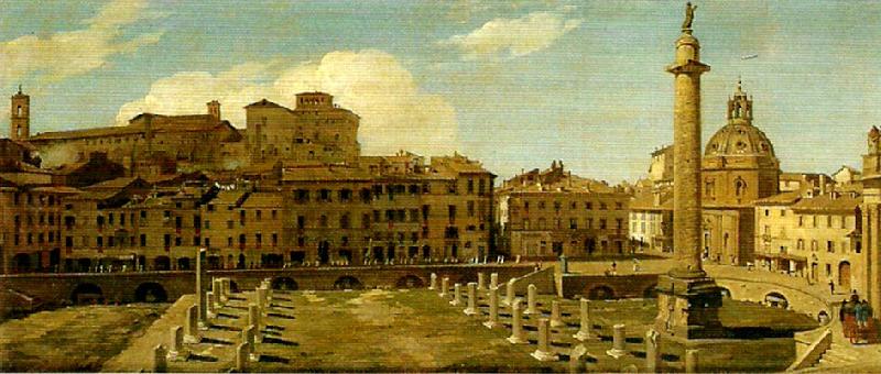 Charles Lock Eastlake view of the forum of trajan rome oil painting picture